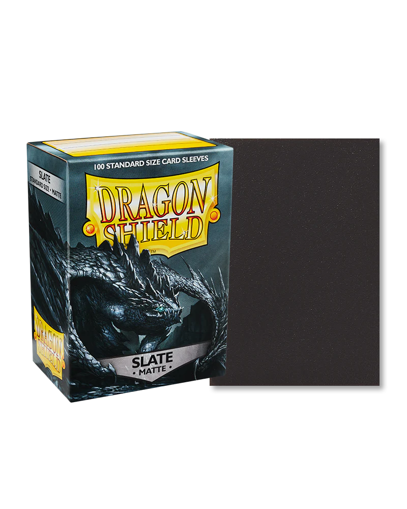 Dragon Shield Matte Card Sleeves 100ct - Slate