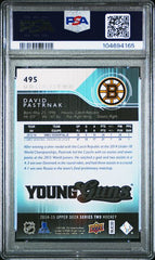 2014-15 Upper Deck #495 David Pastrnak PSA 8 (Rookie) | Eastridge Sports Cards