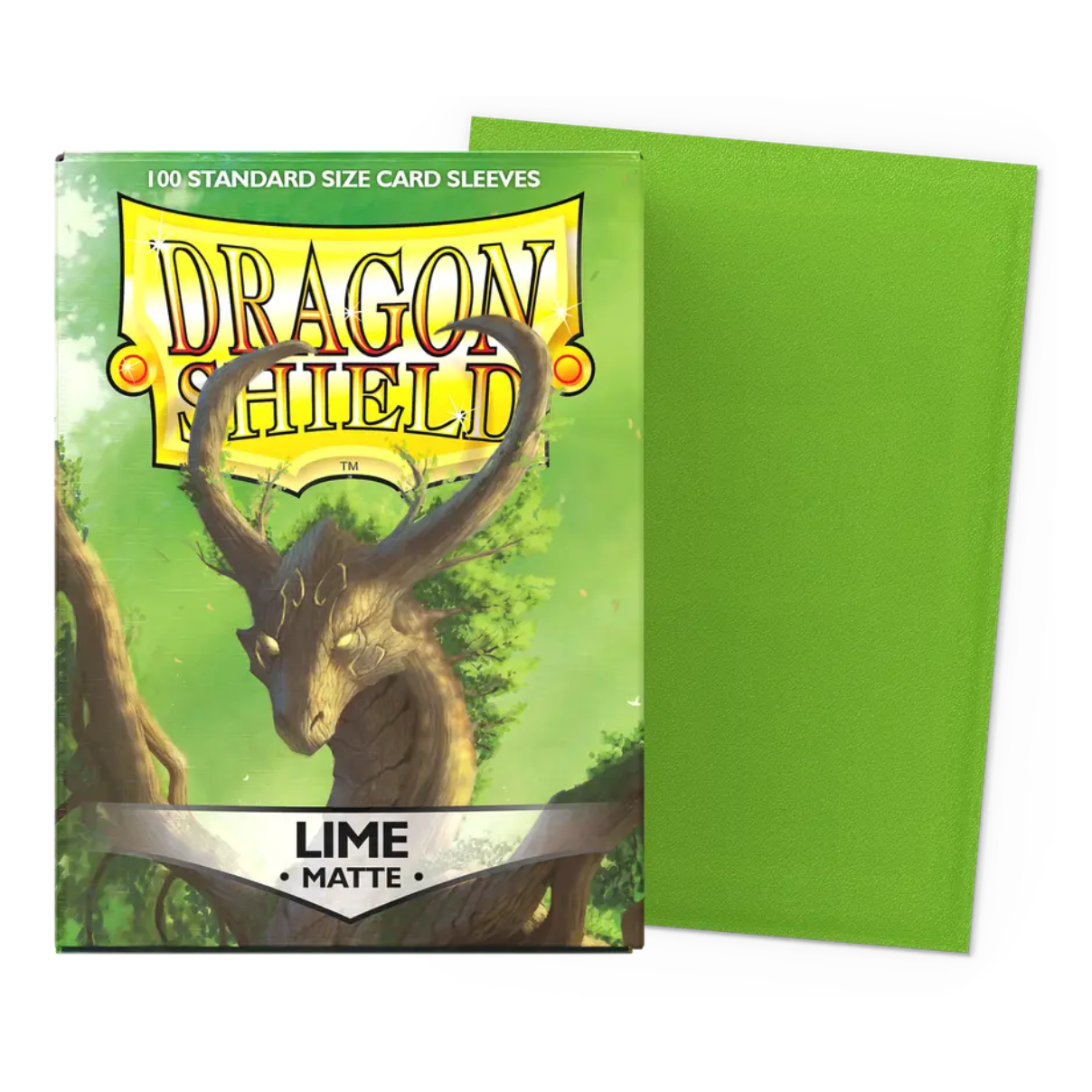 Dragon Shield Matte Card Sleeves 100ct - Lime