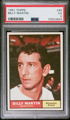 1961 Topps #89 Billy Martin PSA 5 | Eastridge Sports Cards