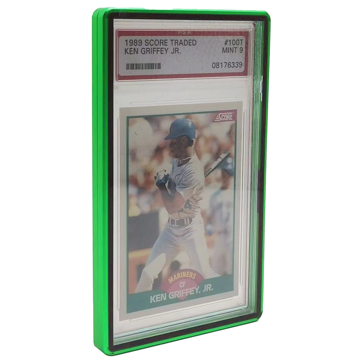 EVORETRO Magnetic Case for PSA Graded Cards - Green