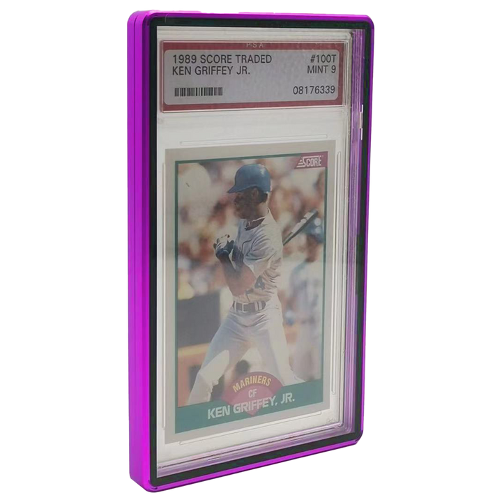 EVORETRO Magnetic Case for PSA Graded Cards - Purple