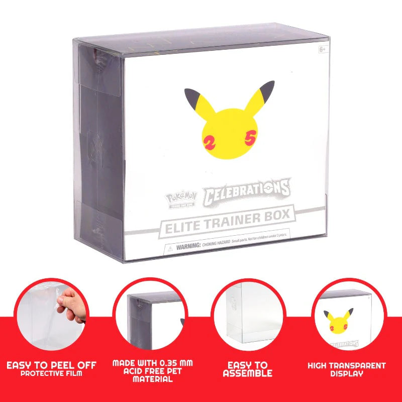 EVORETRO Pokemon ETB Acrylic Display Case