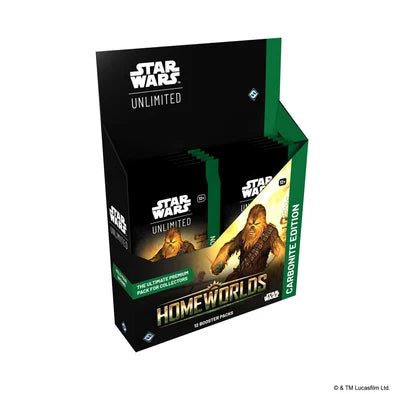 Star Wars Unlimited - Homeworlds Carbonite Booster Box