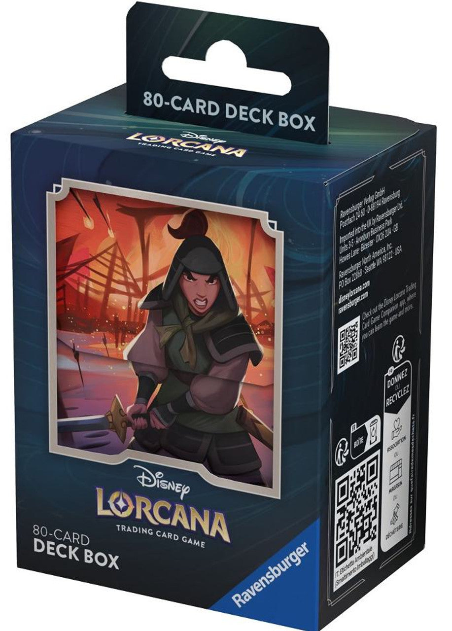 Disney Lorcana Deck Box - Mulan
