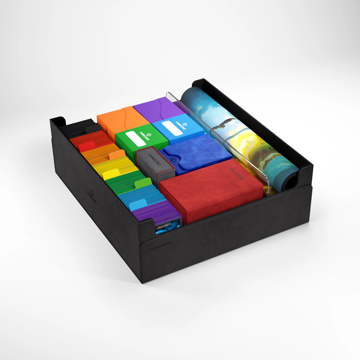 Gamegenic: Collectors' Lair 2000+ Convertible Deck Box (Black)