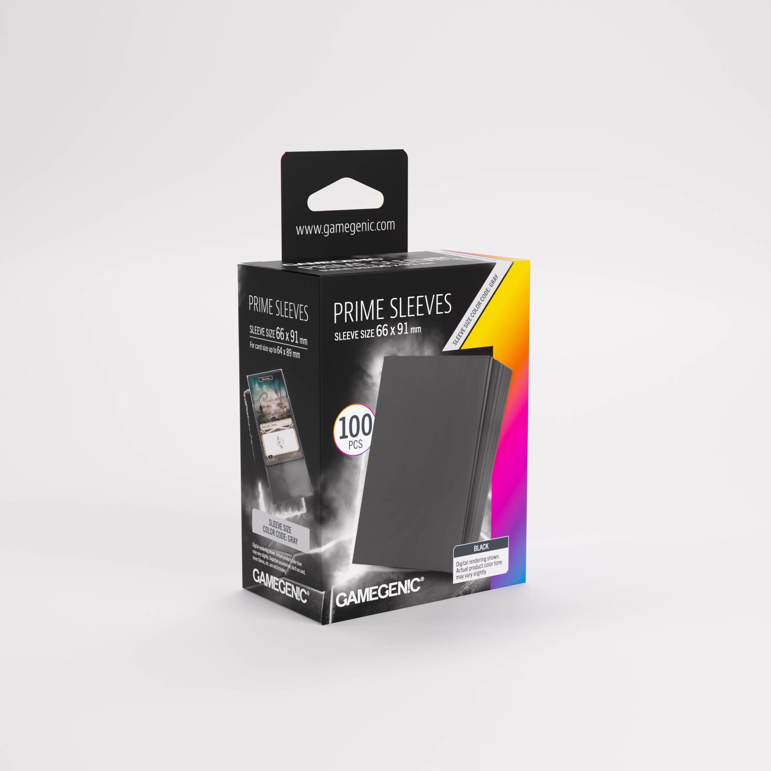 Gamegenic Prime Sleeves - Black