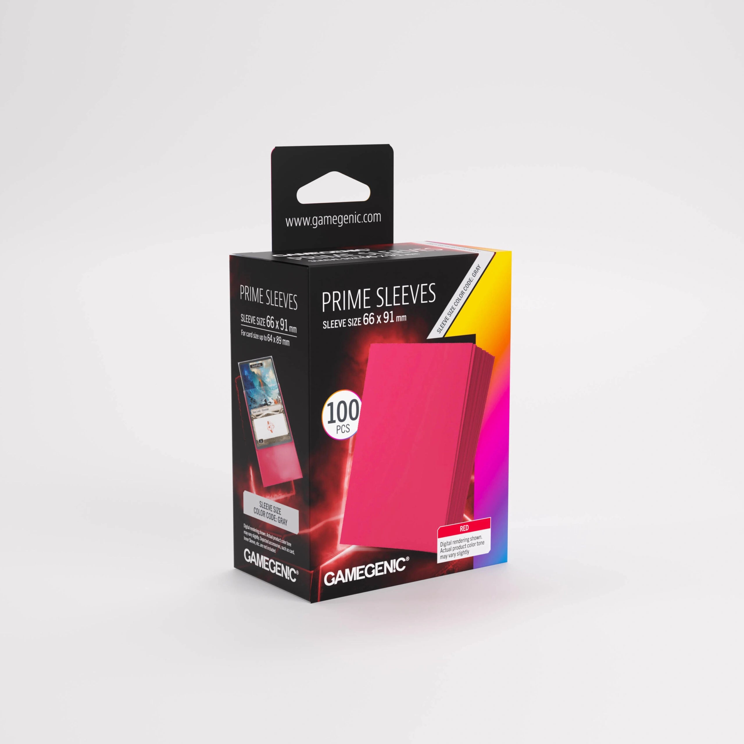 Gamegenic Prime Sleeves - Red