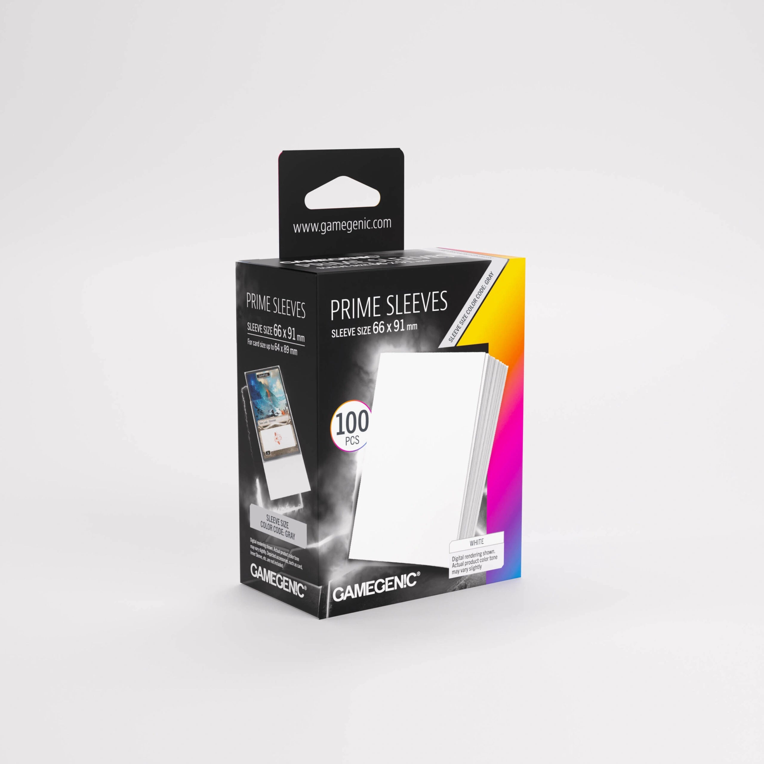 Gamegenic Prime Sleeves - White