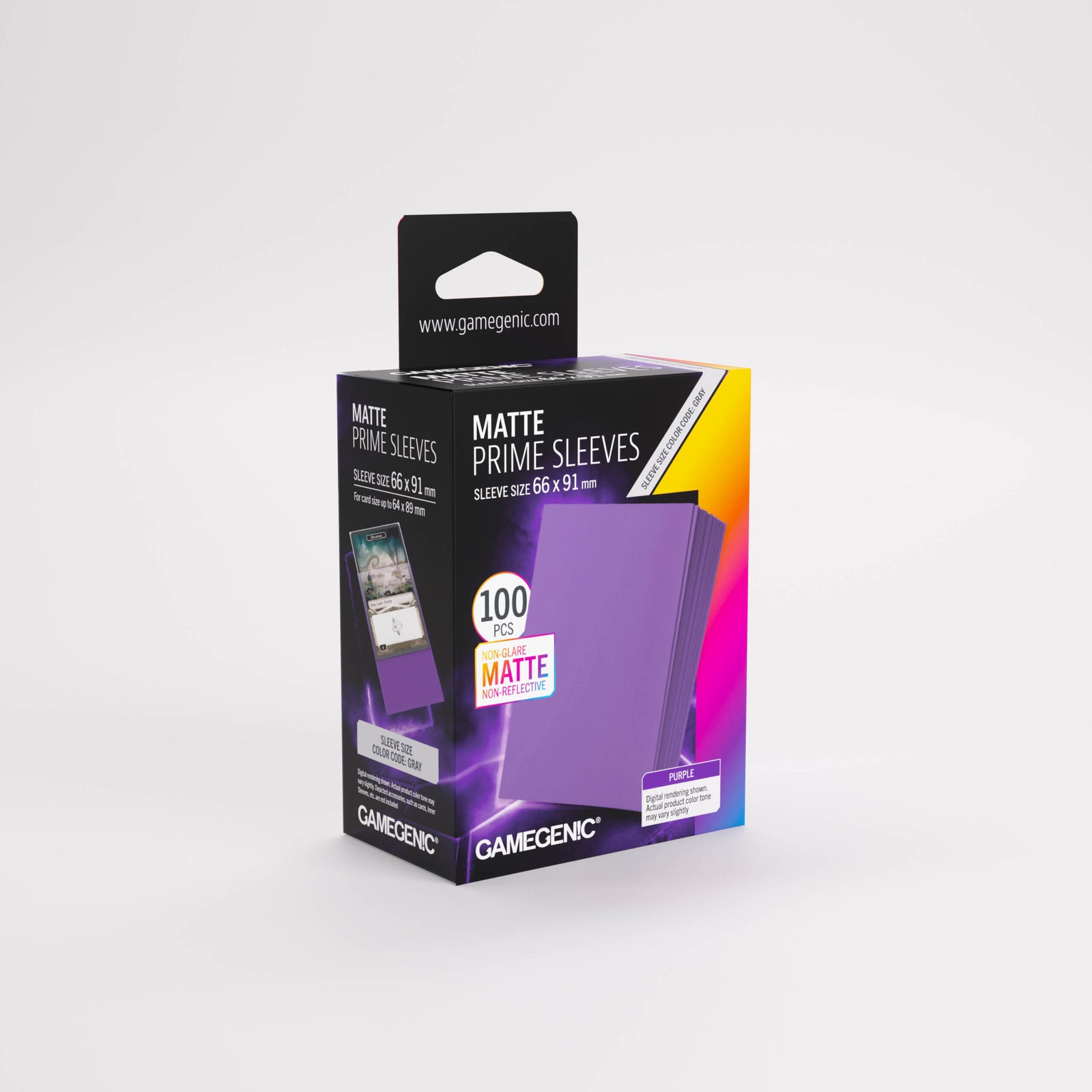 Gamegenic Prime Matte Sleeves - Purple