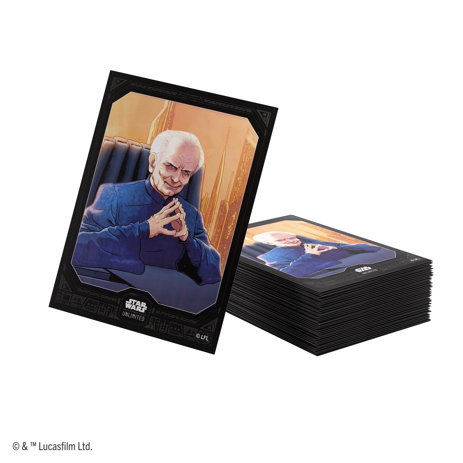 Star Wars: Unlimited Premium Art Sleeves - Chancellor Palpatine (60ct)