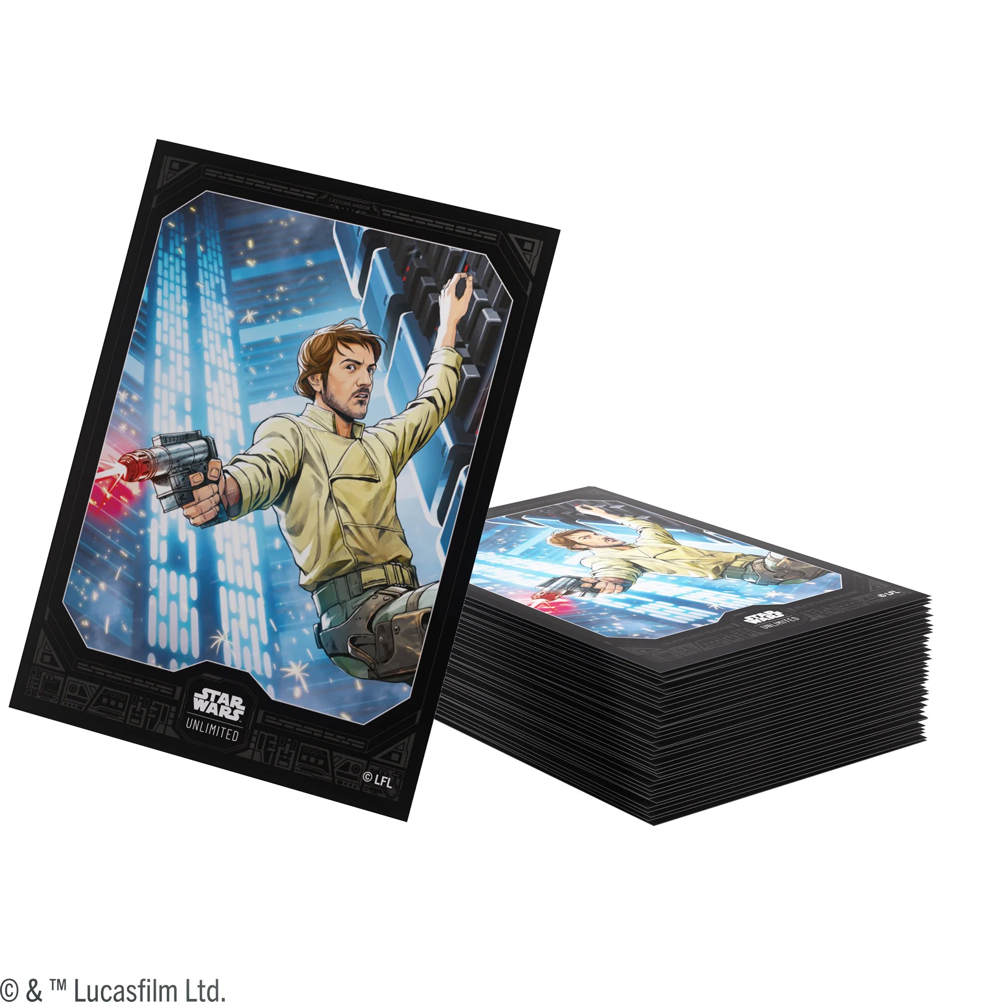 Star Wars: Unlimited Premium Art Sleeve - Cassian Andor (60ct)