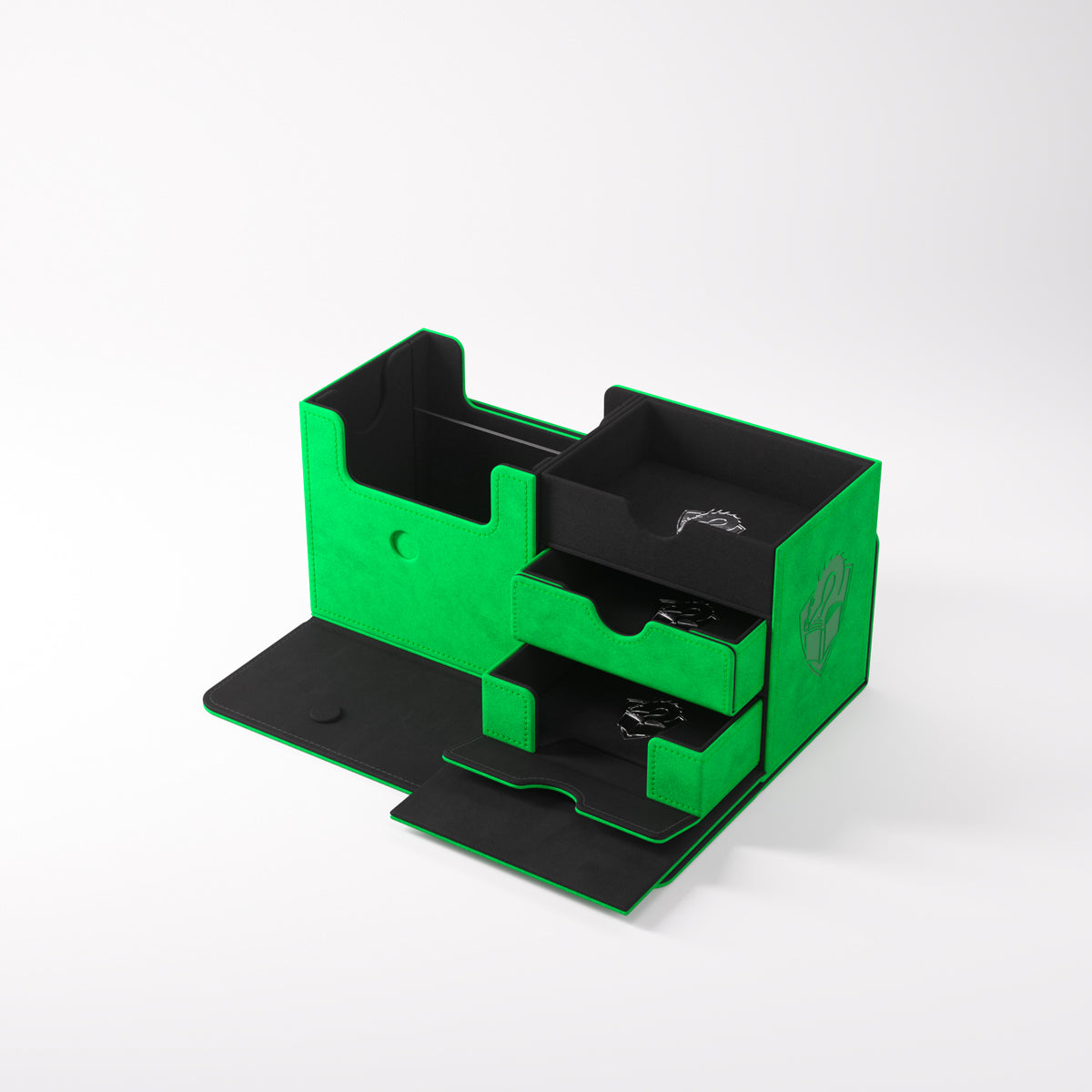 Gamegenic: The Academic 133+ XL Tolarian Edition Deck Box - Green / Black