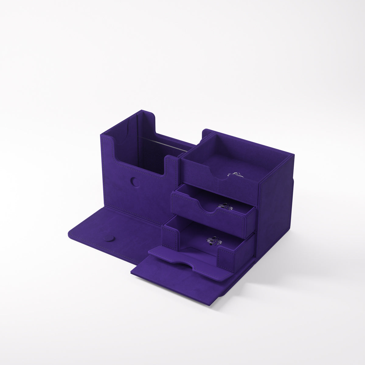Gamegenic: The Academic 133+ XL Stealth Edition Deck Box - Purple