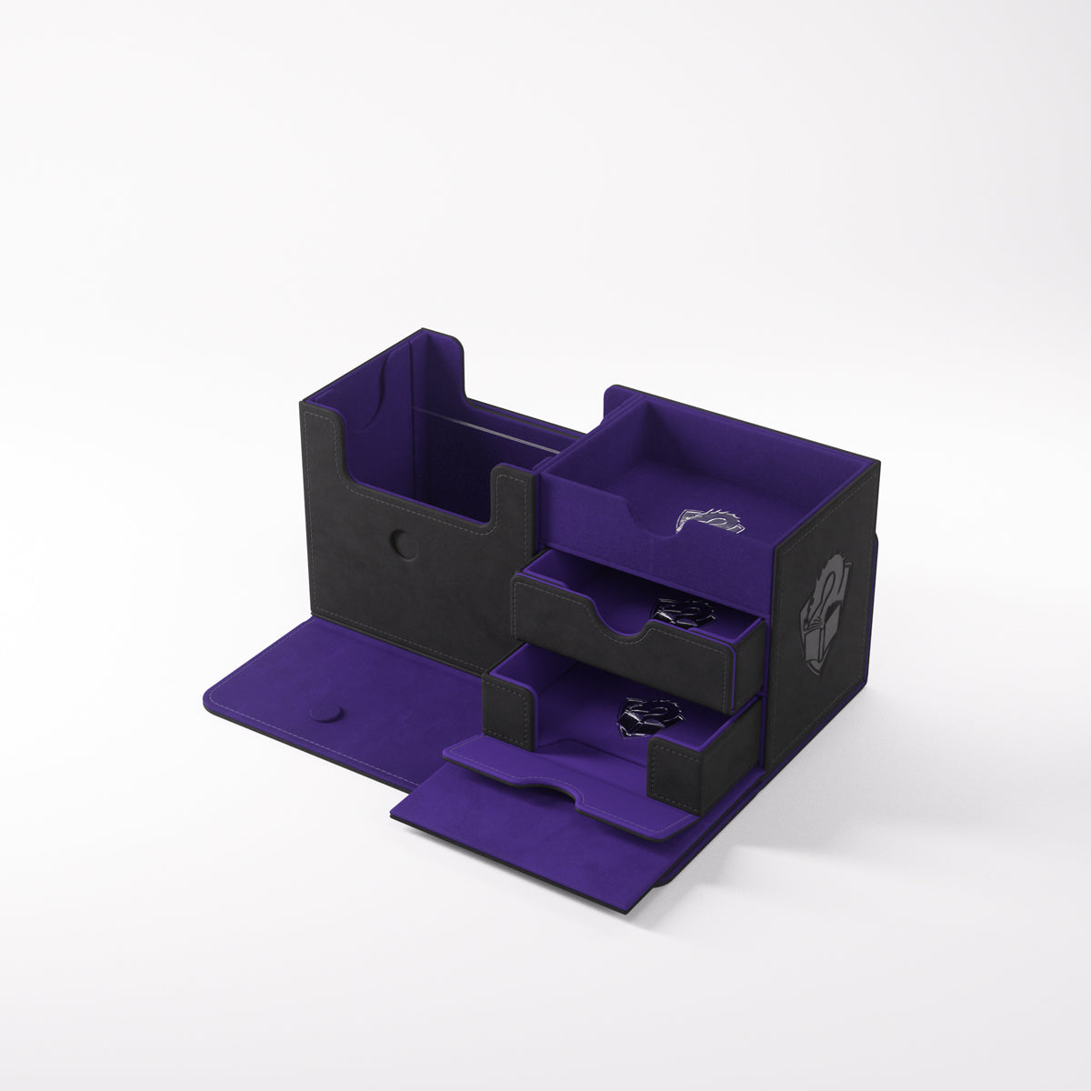 Gamegenic: The Academic 133+ XL Tolarian Edition Deck Box - Black / Purple