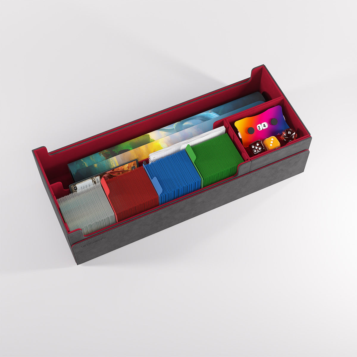 Gamegenic Cards' Lair 1000+ PRO - Grey / Red