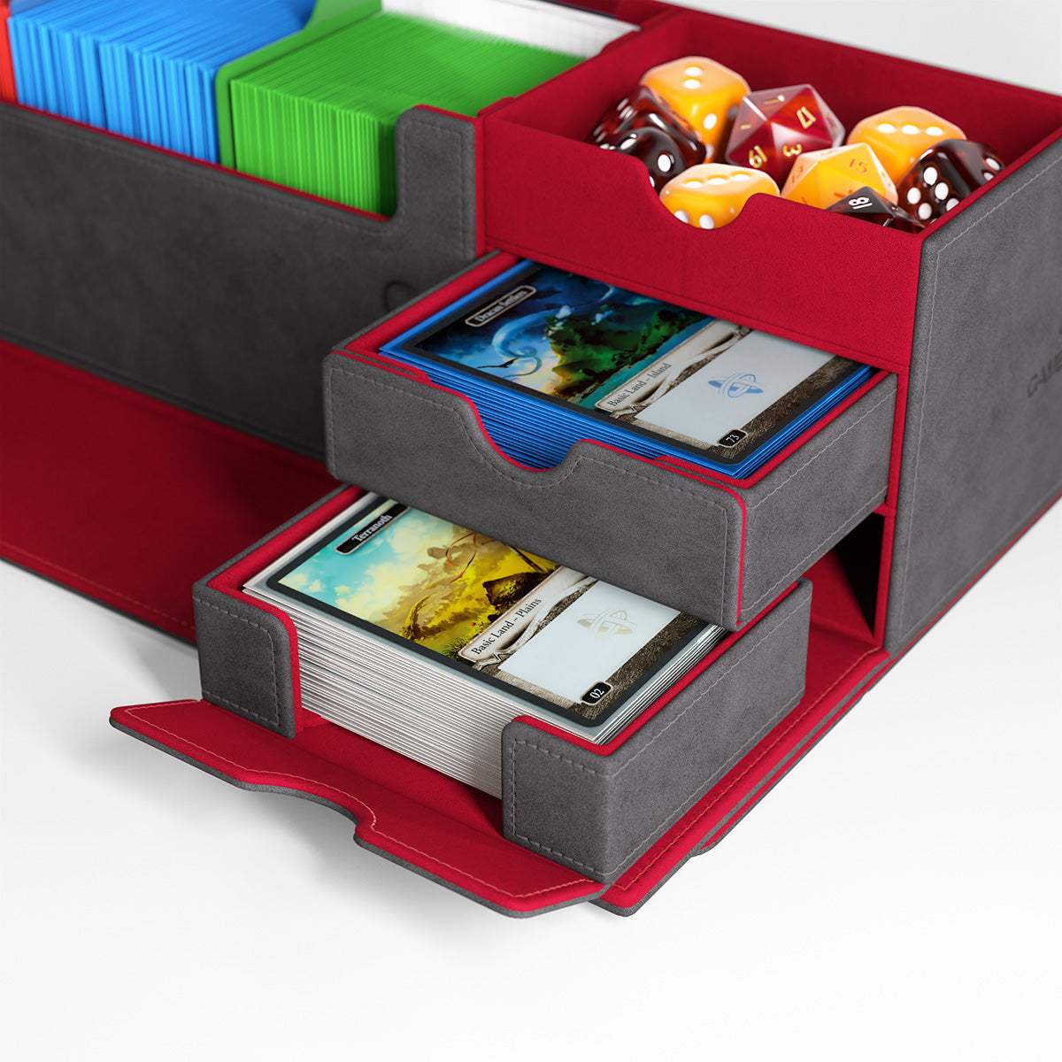Gamegenic Cards' Lair 1000+ PRO - Grey / Red