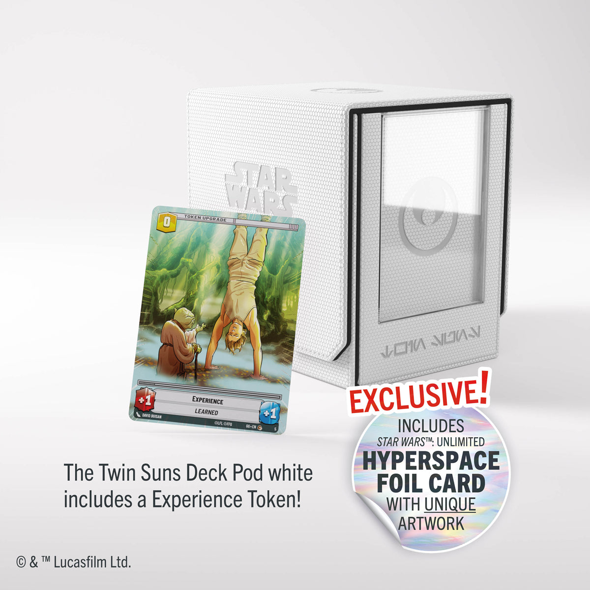 Star Wars Unlimited: Twin Suns Deck Pod - White / Black | Eastridge Sports Cards