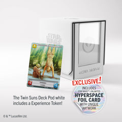 Star Wars Unlimited: Twin Suns Deck Pod - White / Black | Eastridge Sports Cards