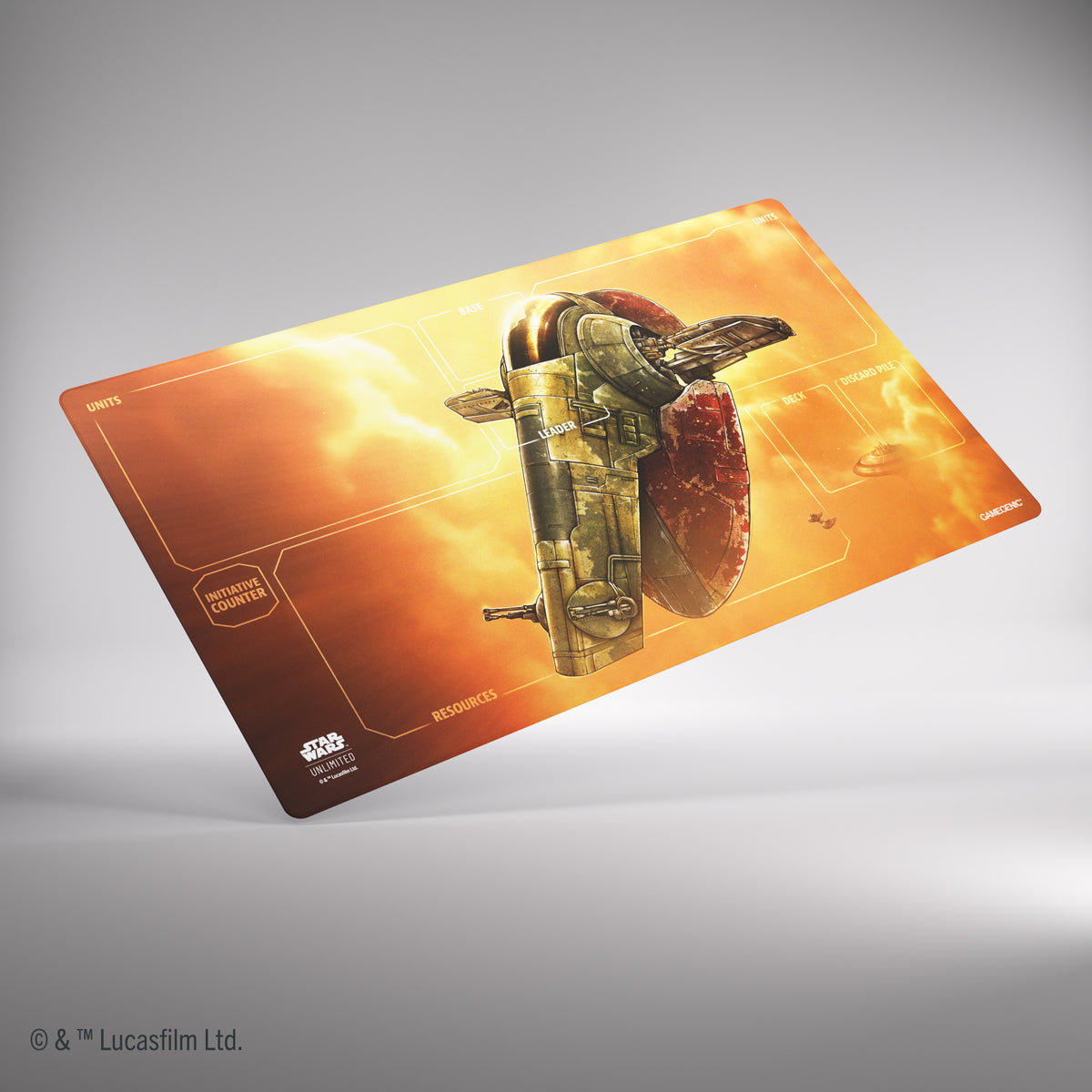 Star Wars Unlimited: Prime Game Mat - Fett's Firespray | Eastridge Sports Cards