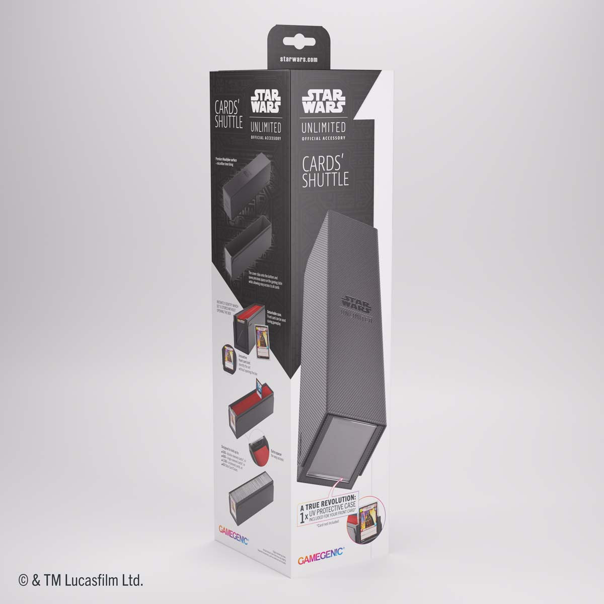 Gamegenic: Star Wars Unlimited Cards' Shuttle - Black
