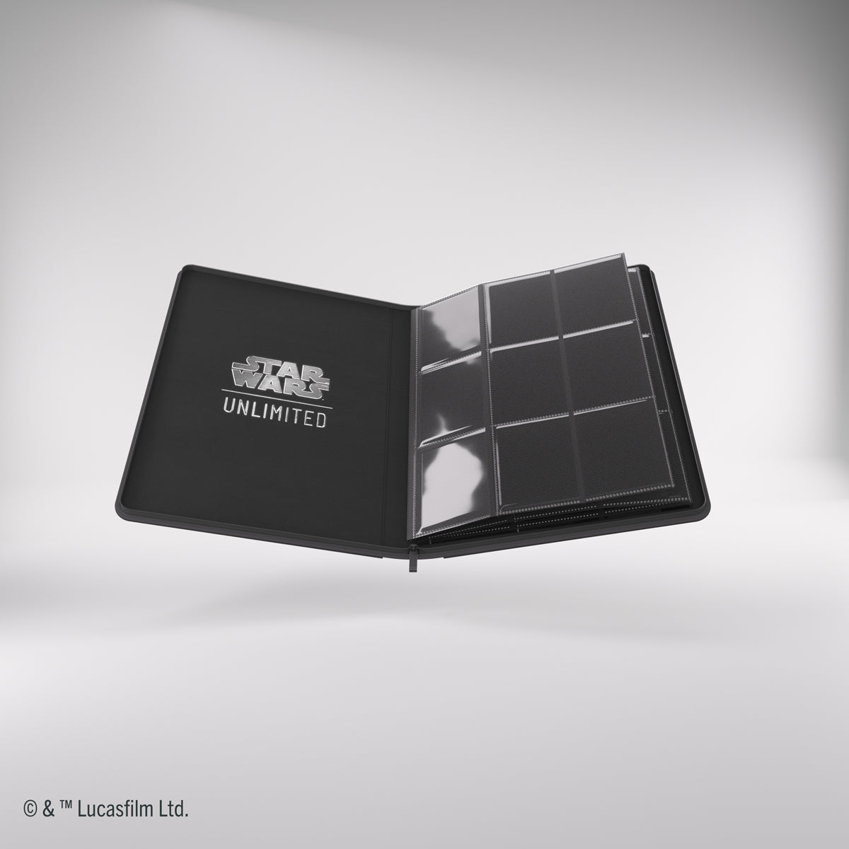 Star Wars Unlimited: Zip-Up Album 18 Pocket - Black