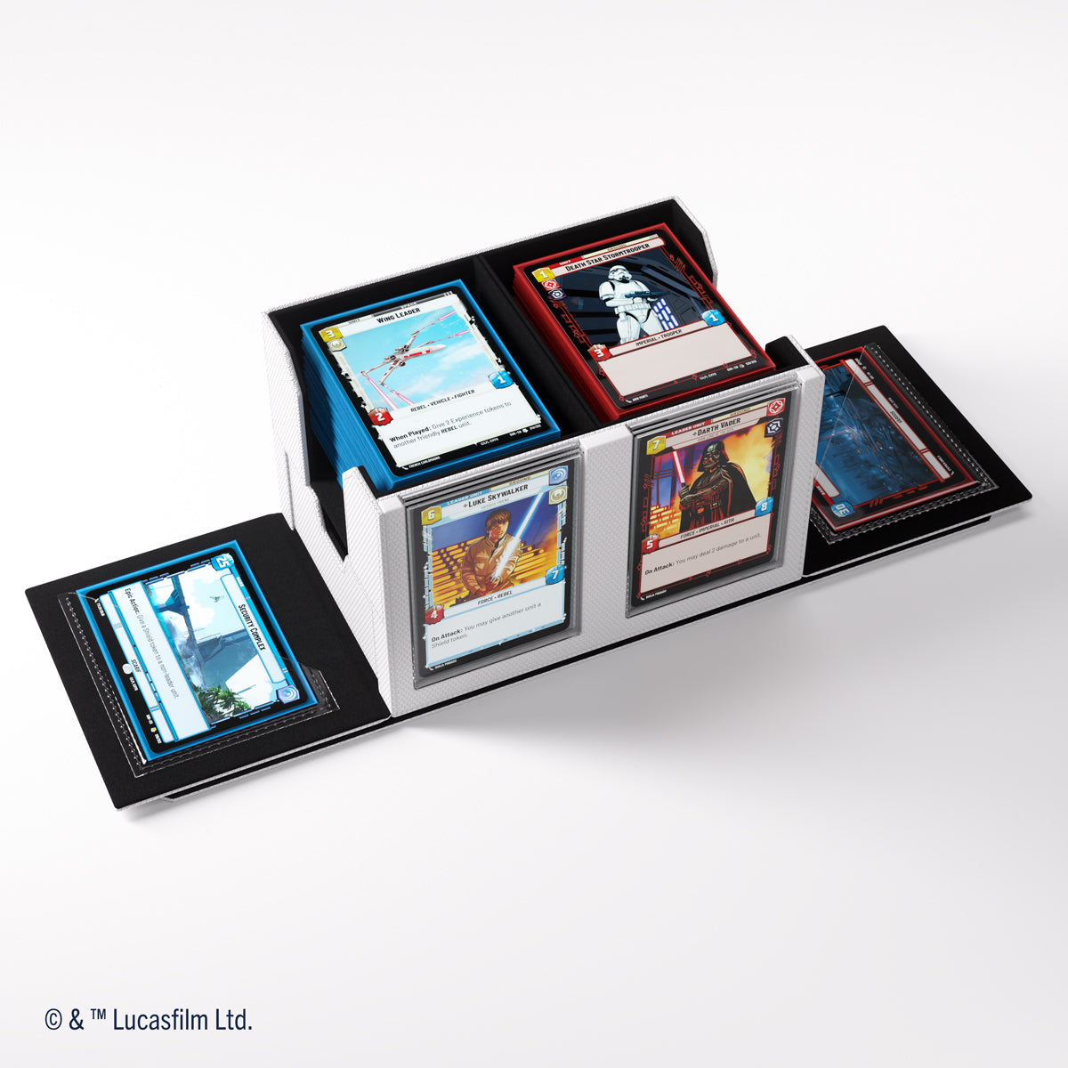 Star Wars Unlimited: Double Deck Pod - White / Black
