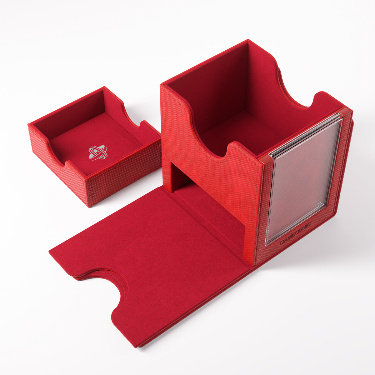 Gamegenic: Sidekick Pro 100+ XL Convertible Deck Box - Red