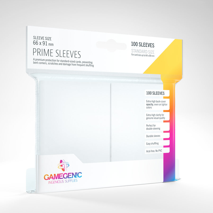 Gamegenic Prime Sleeves - White | Eastridge Sports Cards