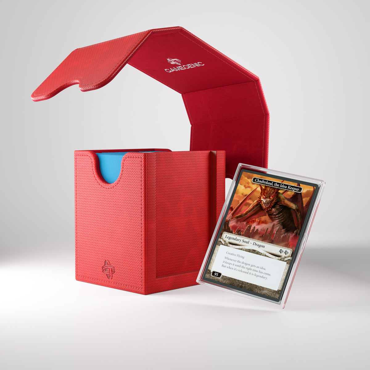 Gamegenic: Squire Plus 100+ XL Convertible Deck Box - Red