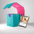 Gamegenic: Squire Plus 100+ XL Convertible Deck Box - Teal / Pink