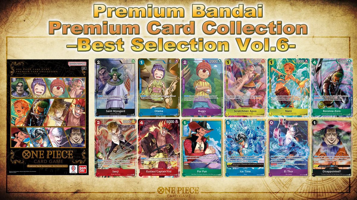 One Piece: Premium Card Collection - Best Selection Vol. 6