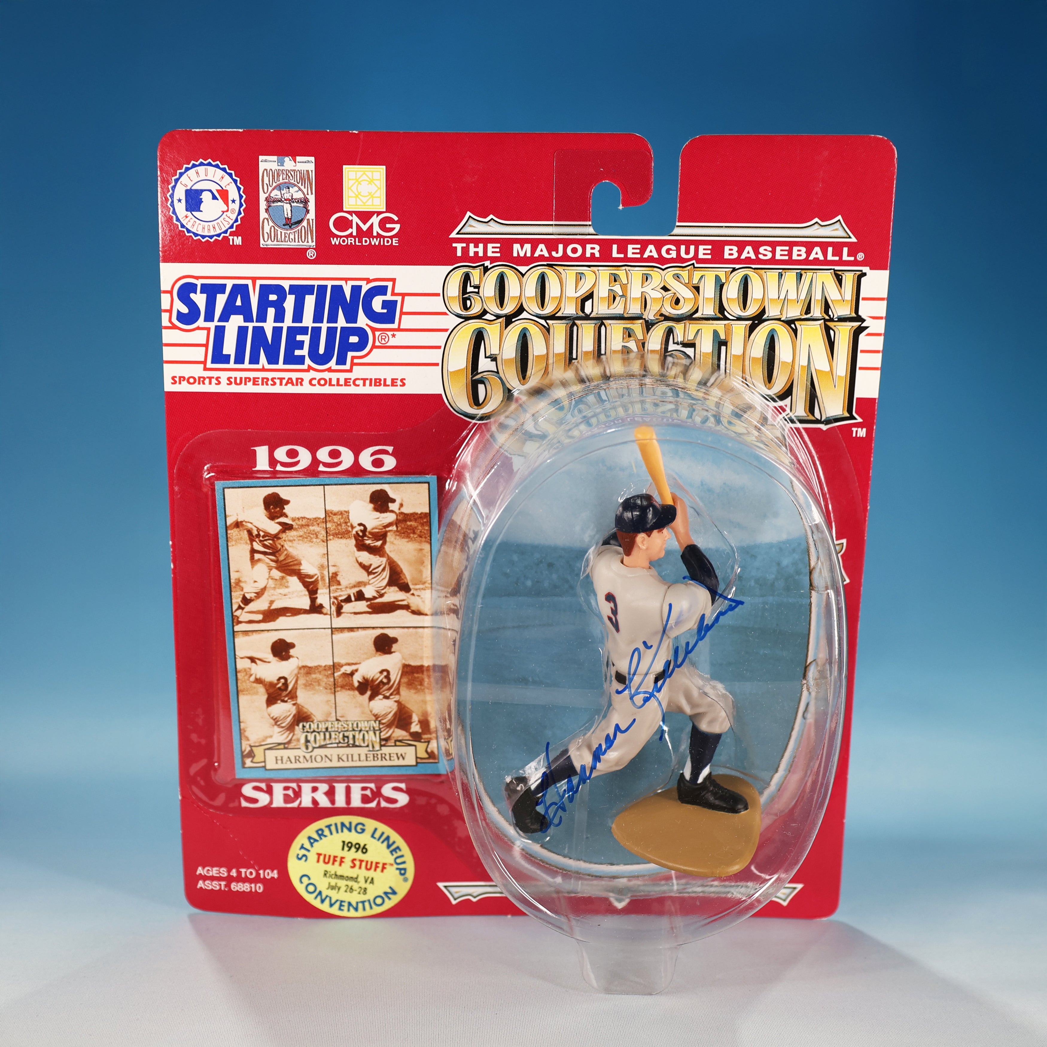 1996 Starting Lineup Harmon Killebrew Cooperstown Richmond VA Convention Figure - Autographed | Eastridge Sports Cards