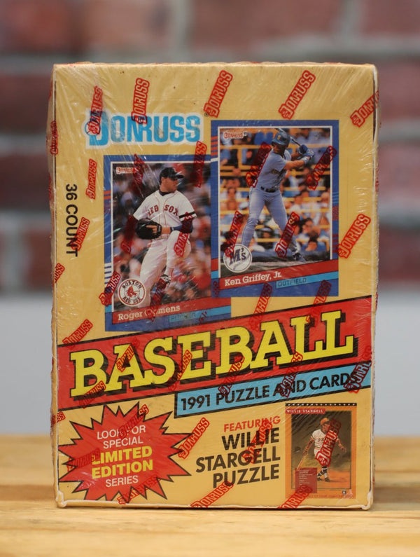 1991 Donruss Series 1 Baseball Hobby Box (Canadian) | Eastridge Sports Cards