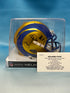 Orlando Pace Autographed St Louis Rams Mini Helmet
