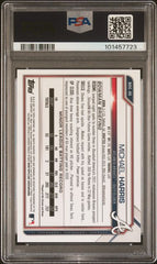 2021 Bowman Chrome Draft Gold Refractor #BDC86 Michael Harris #20/50 PSA 10 | Eastridge Sports Cards