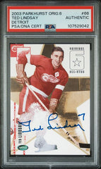 2003 Parkhurst Original 6 #66 Ted Lindsay PSA/DNA Authentic Auto | Eastridge Sports Cards
