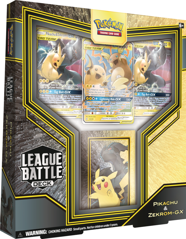 Pokemon League Battle Deck - Pikachu & Zekrom GX