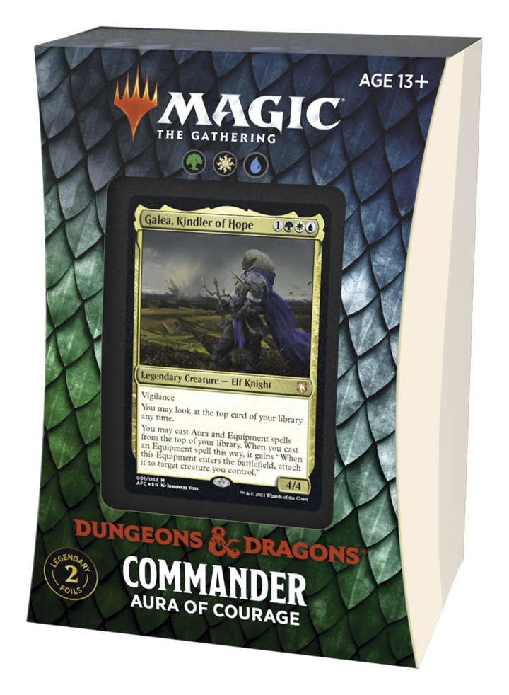 Commander - Forgotten Realms: Aura of Courage | Eastridge Sports Cards