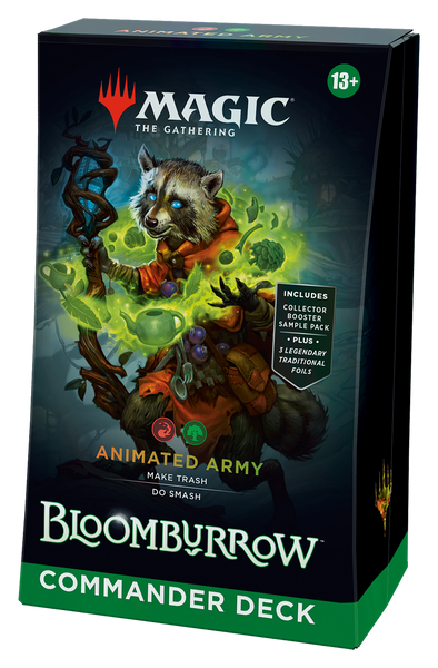 MTG Bloomburrow Commander Deck - Animated Army