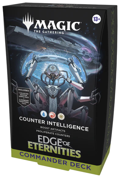 MTG Commander Deck: Edge of Eternities - Counter Intelligence | Eastridge Sports Cards