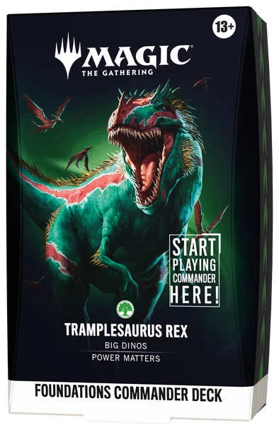 Foundations Commander Deck - Tramplesaurus Rex