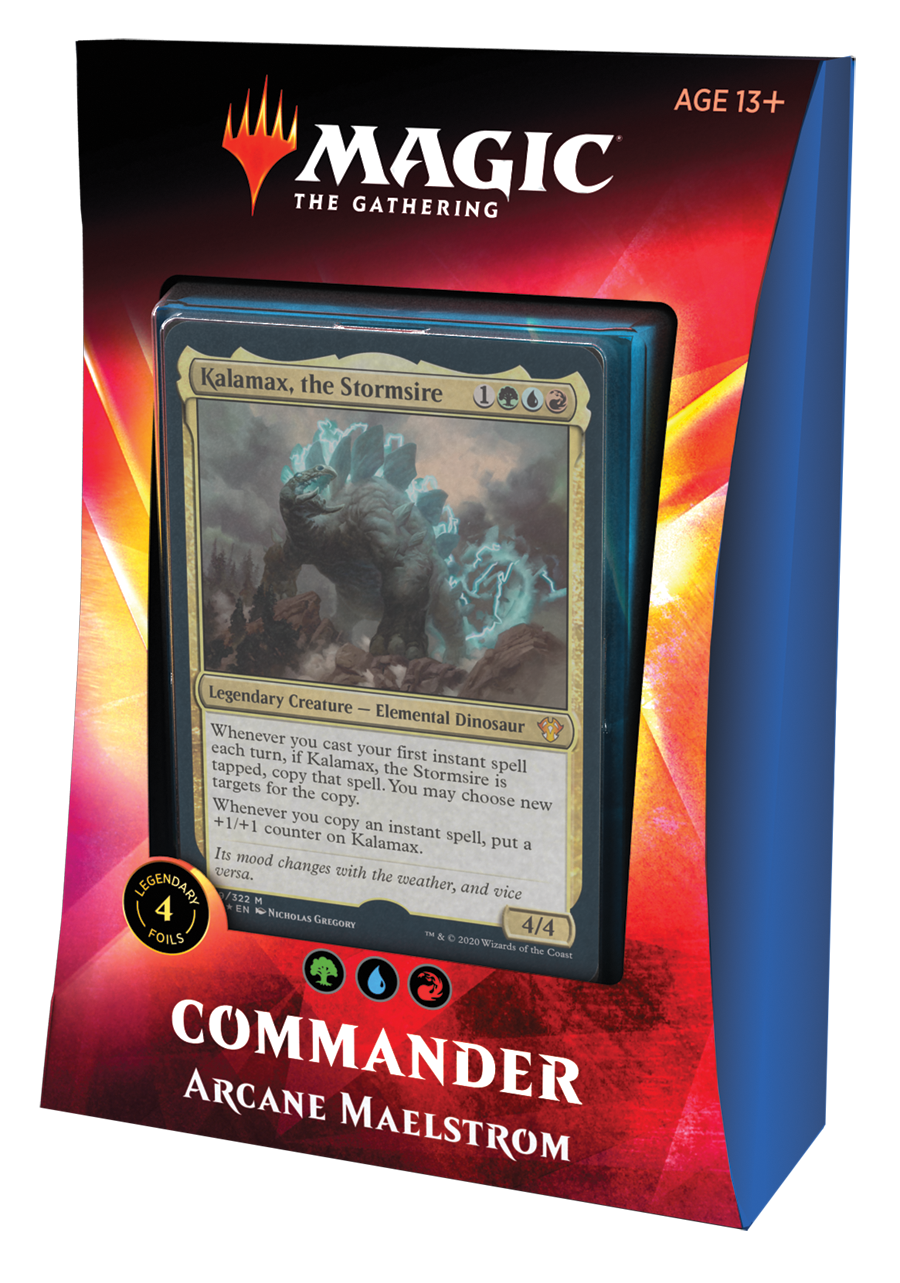 IKORIA LAIR OF BEHEMOTHS Commander Deck - Arcane Maelstrom