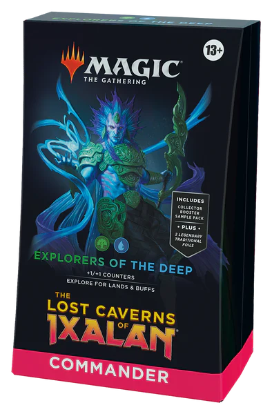 THE LOST CAVERNS OF IXALAN - COMMANDER DECK - EXPLORERS OF THE DEEP