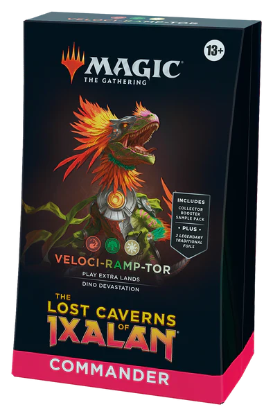 THE LOST CAVERNS OF IXALAN - COMMANDER DECK - VELOCI-RAMP-TOR