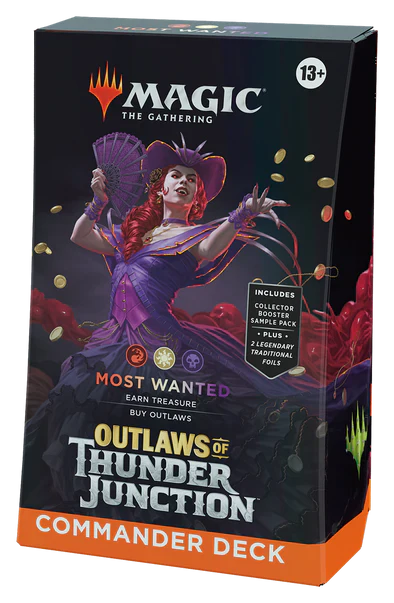 Outlaws of Thunder Junction Commander Deck - Most Wanted