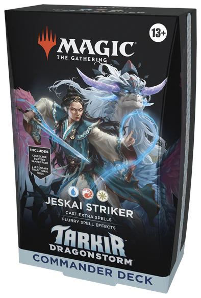 Tarkir Dragonstorm Commander Deck - Jeskai Striker | Eastridge Sports Cards