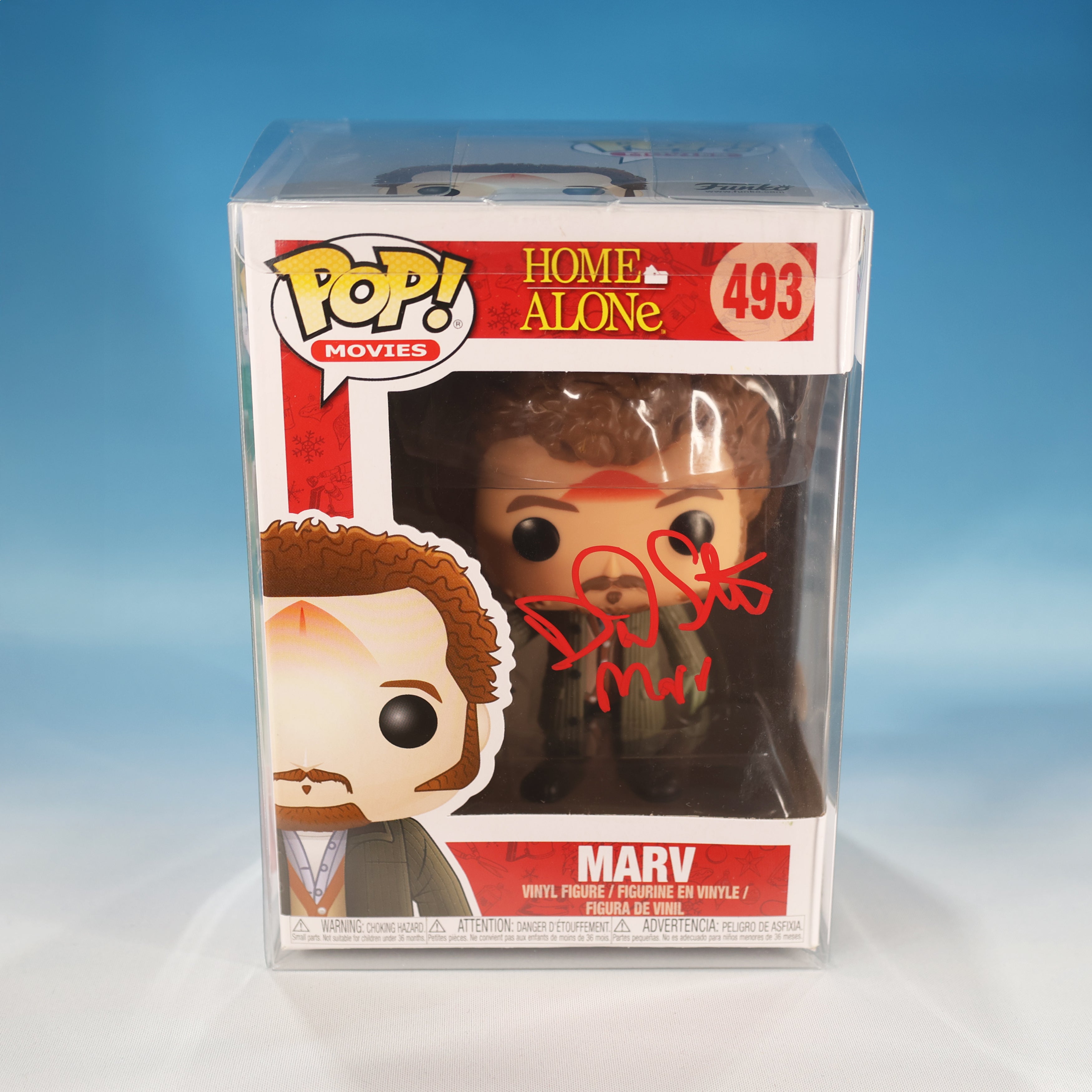 Funko Pop! Home Alone #493 Marv (Autographed by Daniel Stern) | Eastridge Sports Cards
