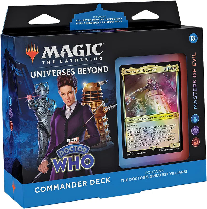 Universes Beyond: Doctor Who Commander Deck - Masters of Evil