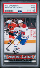 2013-14 Upper Deck #477 Brendan Gallagher PSA 9 (Rookie) | Eastridge Sports Cards